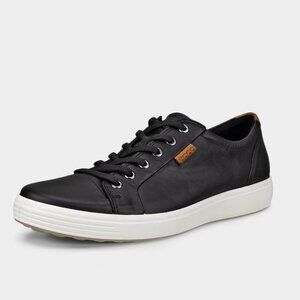 NWT ECCO Men's Soft 7 Sneaker in Black Size 44